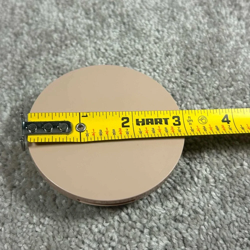 No Makeup Makeup Face Powder Light Natural Finish Compact Mirror 0.2oz
